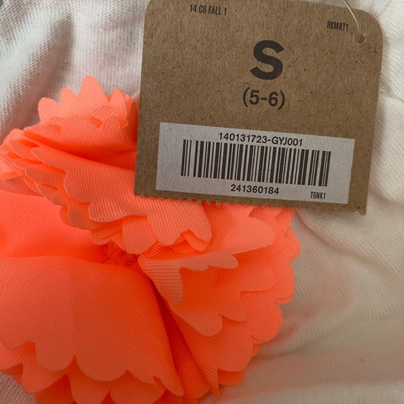 Crazy 8 Ruched Sleeve Top Girls size S( 5-6) long sleeve - Picture 4 of 5